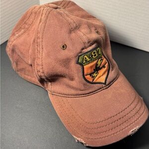 Aeropostale A87 Limited Edition Aero Distressed Fitted Hat Cap Size L/XL